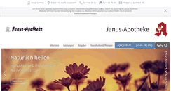 Desktop Screenshot of janus-apotheke.de